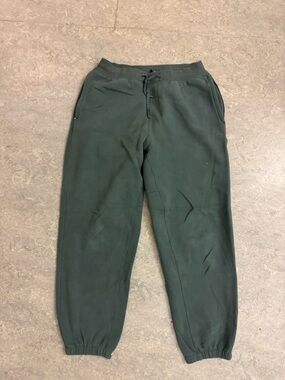 lululemon athletica Forest Green Fleece Joggers men’s medium